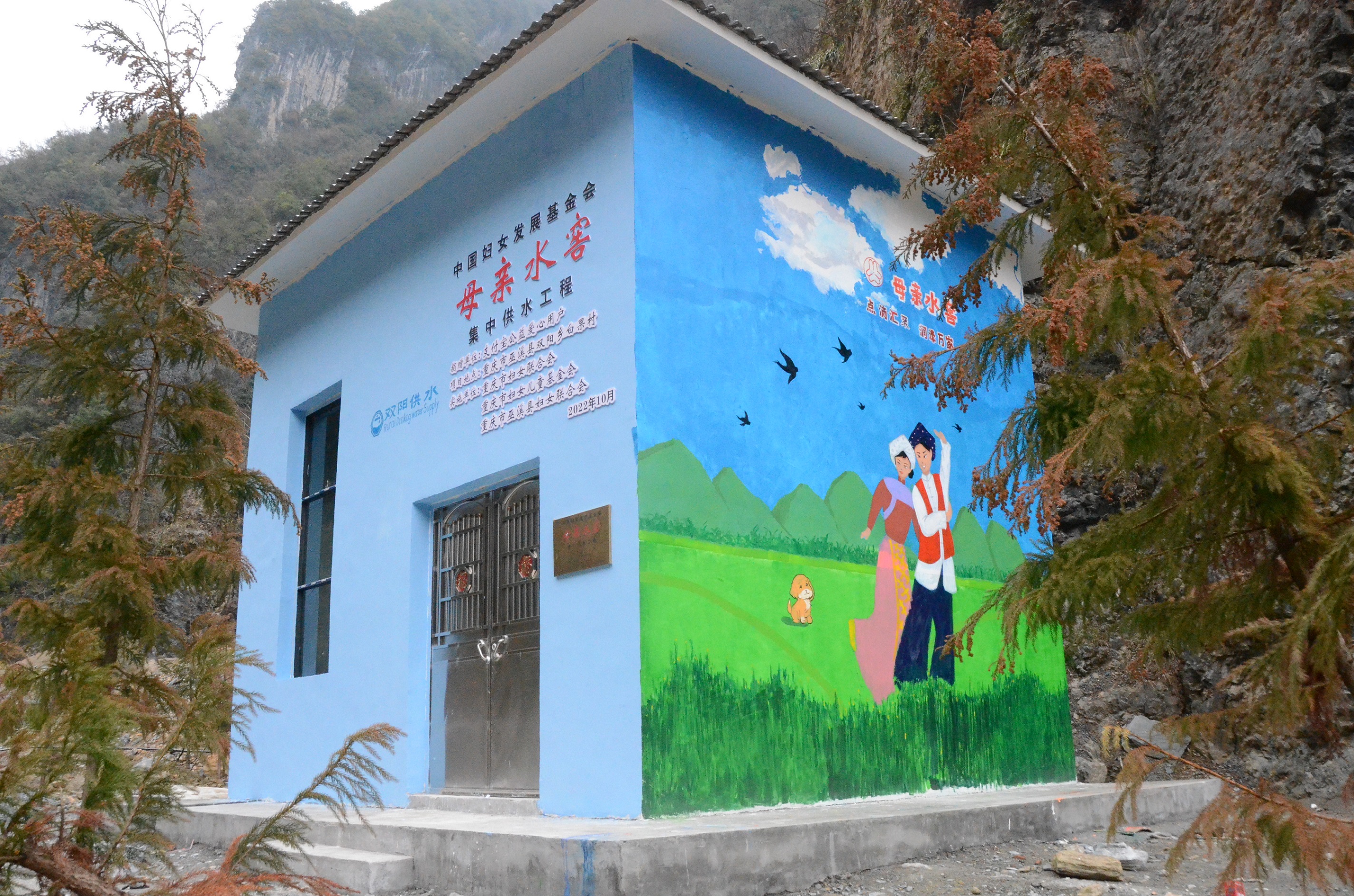 重庆市巫溪县双阳乡白果村“母亲水窖”项目全景照片 - 副本.JPG